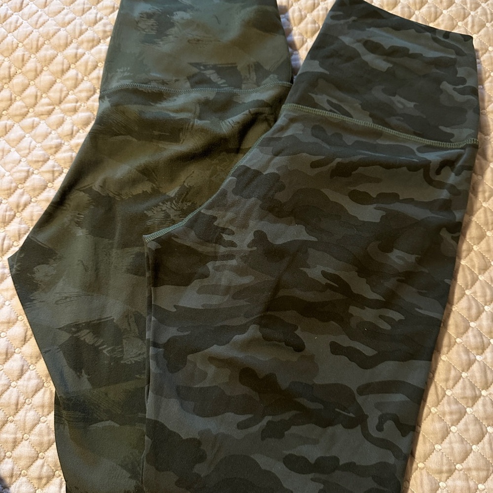 Camo Green Leggings